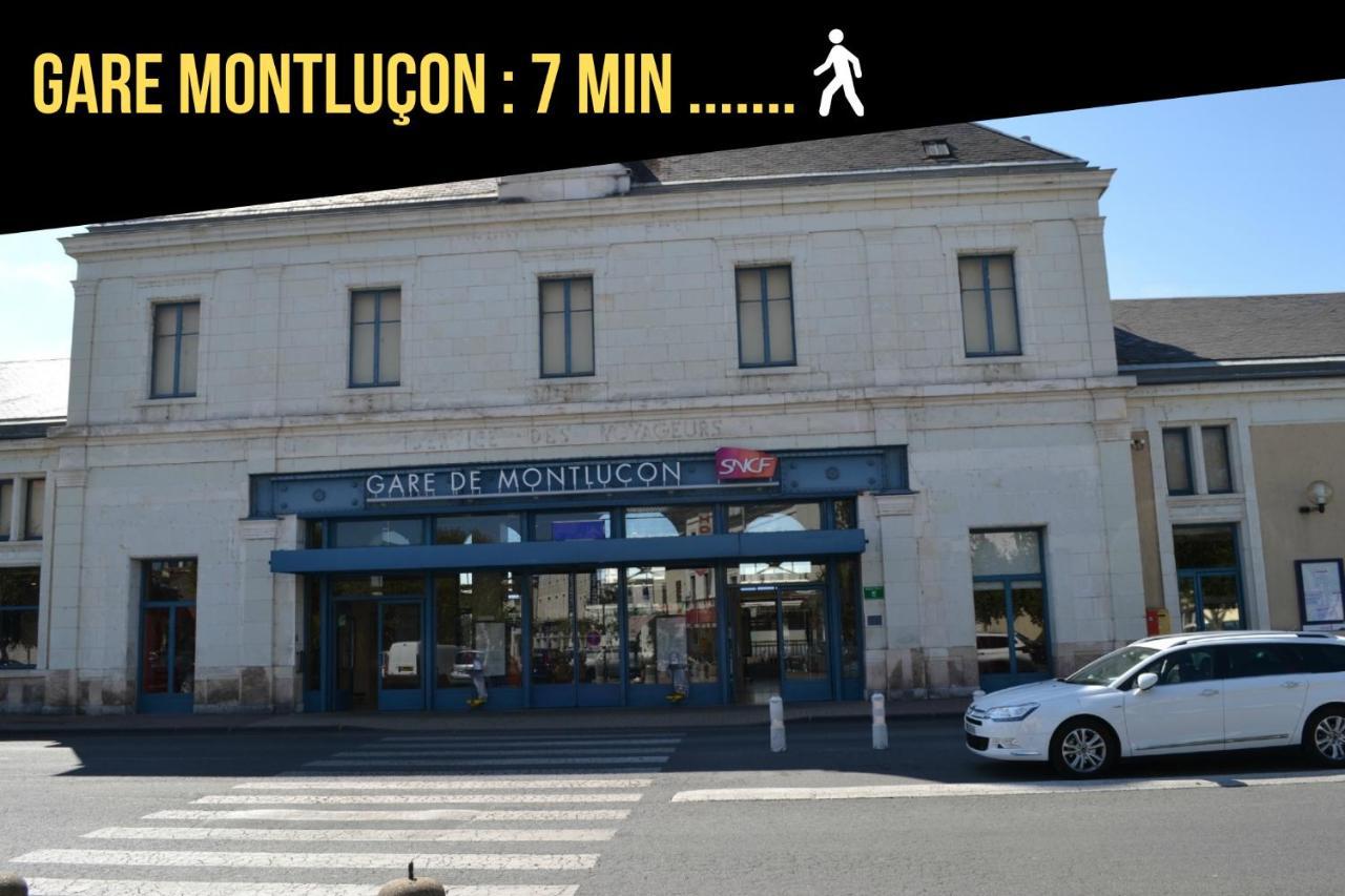 Centre-Ville - Gare - Jardin Wilson - Chateau Bourbon Монлюсон Экстерьер фото