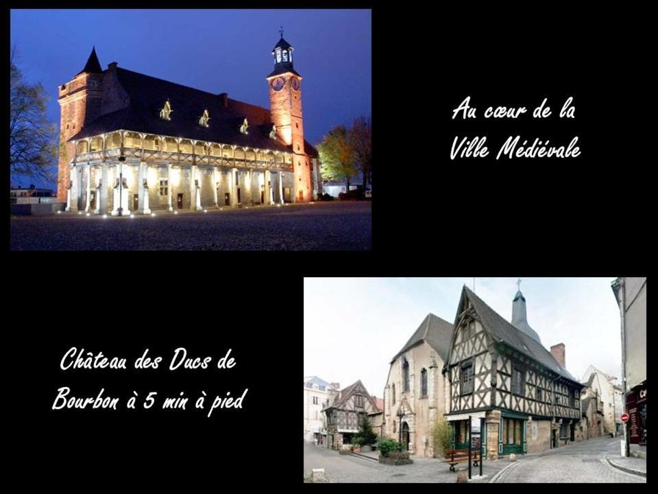 Centre-Ville - Gare - Jardin Wilson - Chateau Bourbon Монлюсон Экстерьер фото